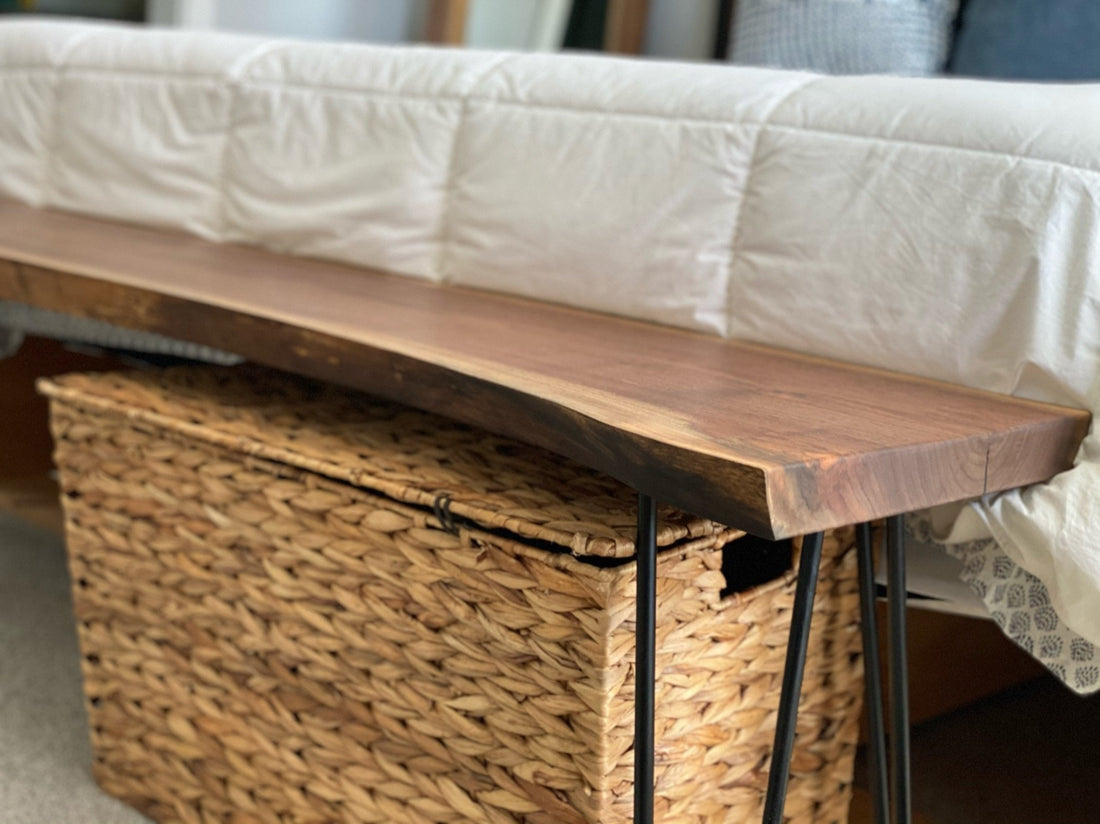 9 Amazing Uses For Your Live Edge Wood Bench - Brick Mill Furniture