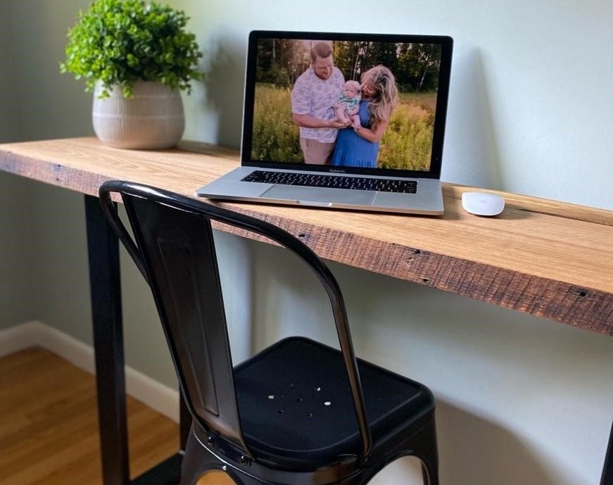 Can You Have a Live Edge Desk with Drawers? - Brick Mill Furniture