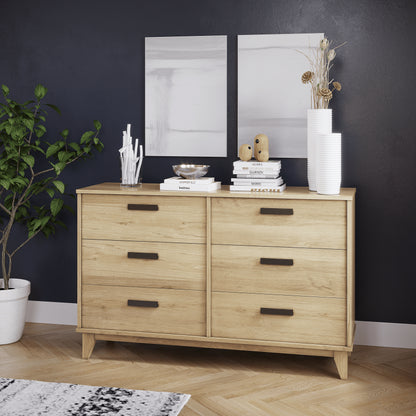 Modern Oak Bedroom Dresser