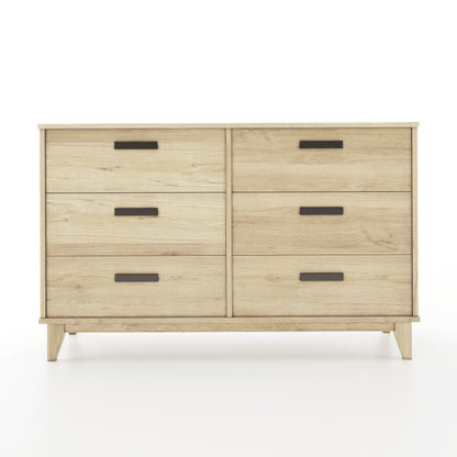 Modern Oak Bedroom Dresser