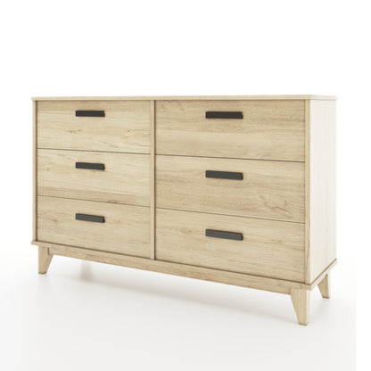 Modern Oak Bedroom Dresser