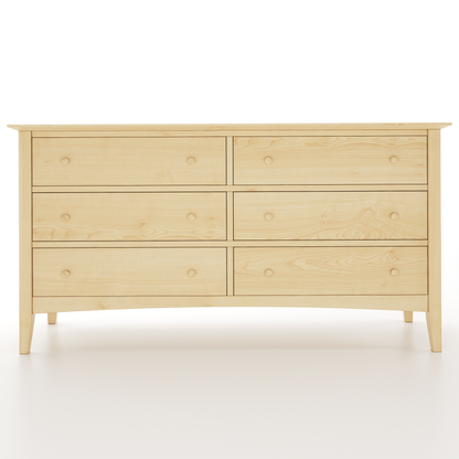 Wooden Bedroom Shaker Dresser