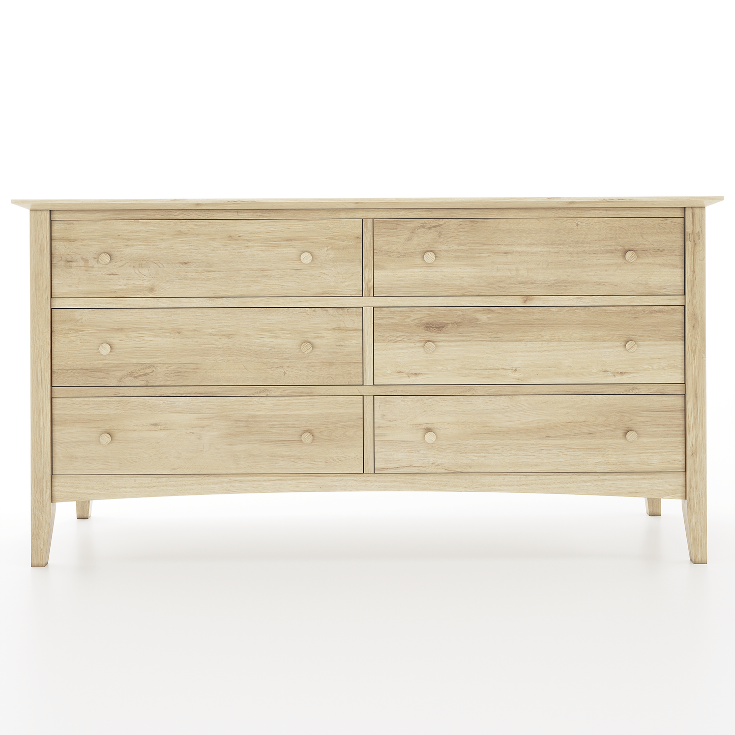 Wooden Bedroom Shaker Dresser