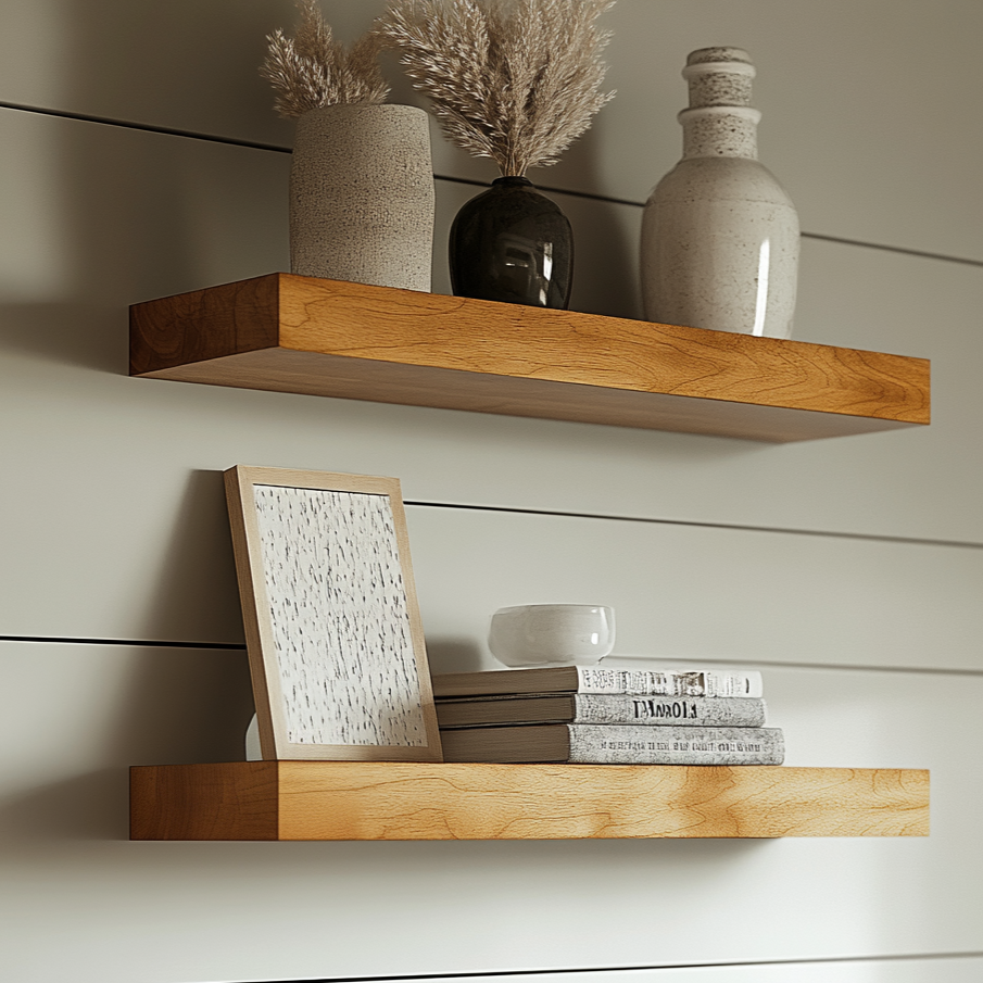 Cherry Floating Shelf