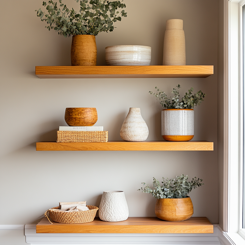 Cherry Floating Shelf