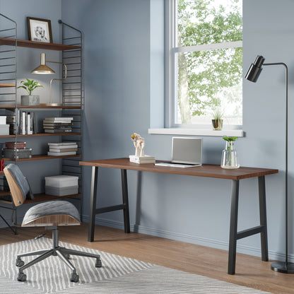 Modern Wood Desk With A Legs