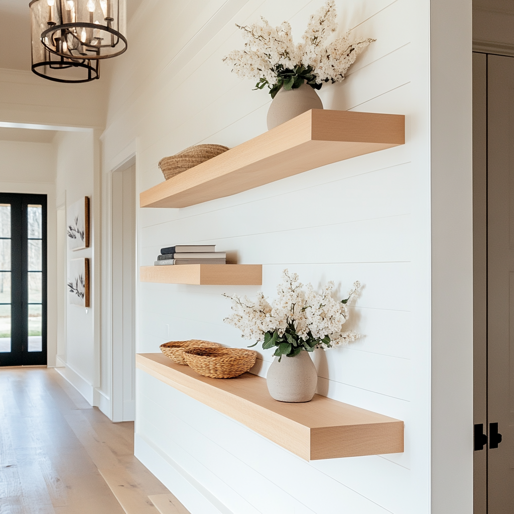 Maple Floating Shelf