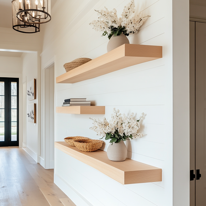 Maple Floating Shelf