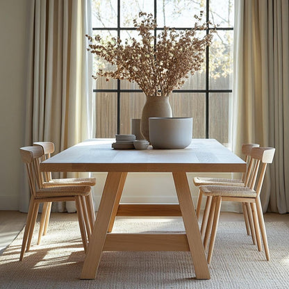 The Armstrong Oak Dining Table