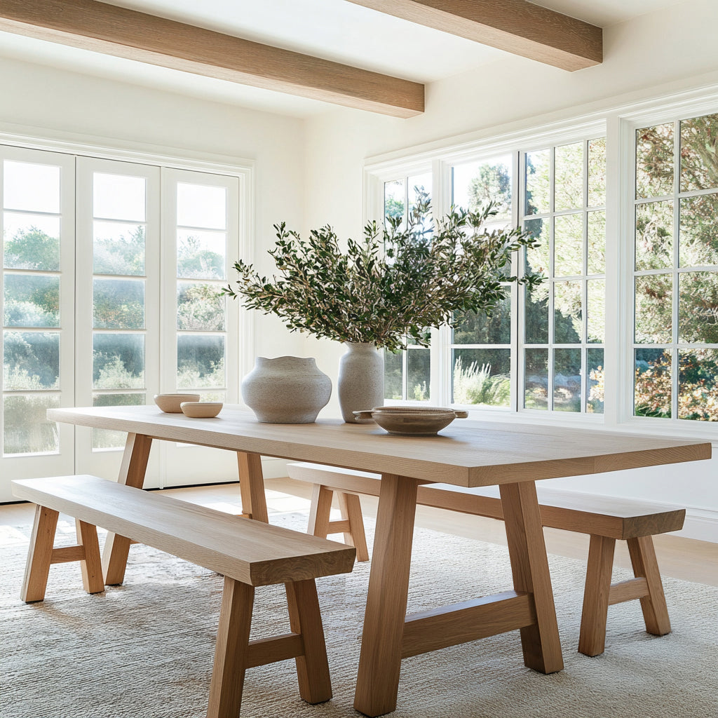 The Armstrong Oak Dining Table