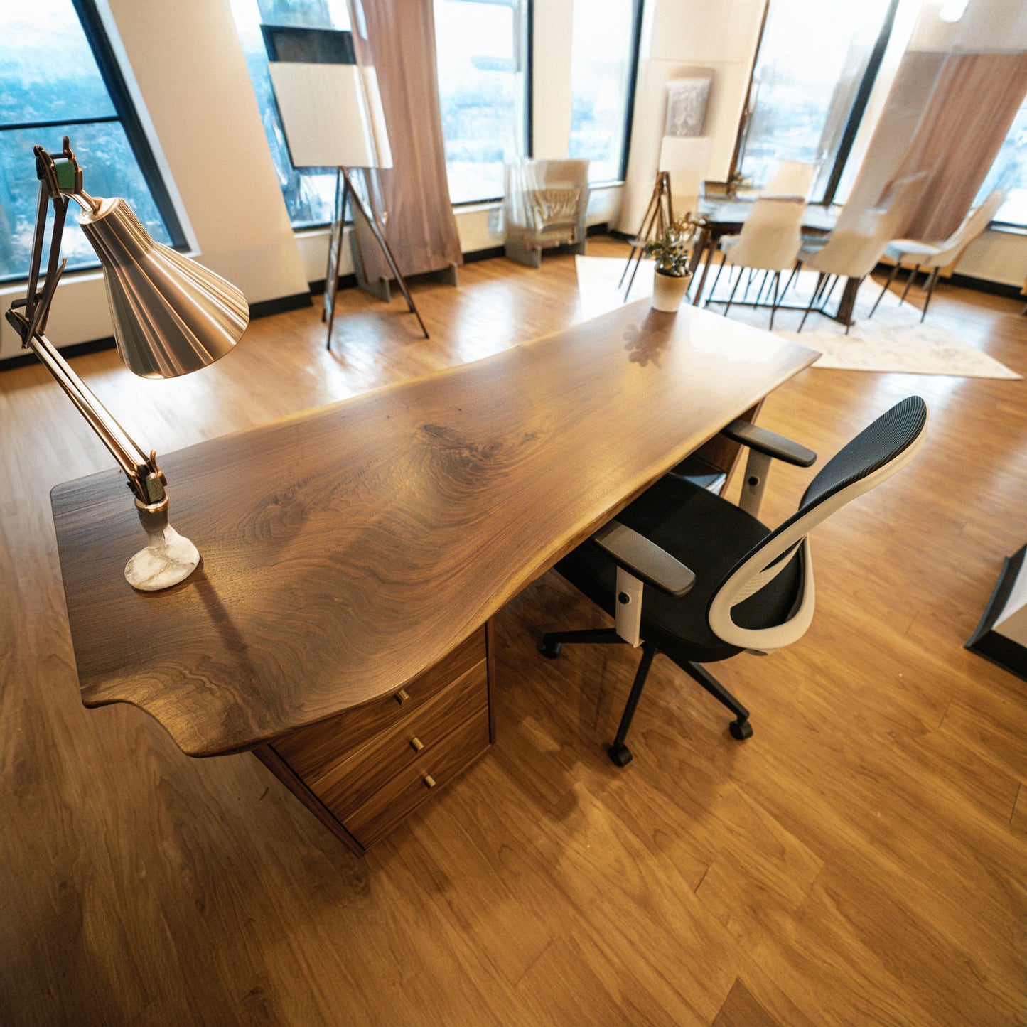 Live Edge Walnut Desk