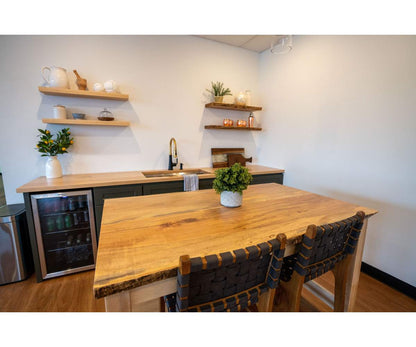 Live Edge Wooden Kitchen Island - Brick Mill Furniture